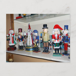 Kerst Decoratieve Notenkrakers Feestdagenkaart