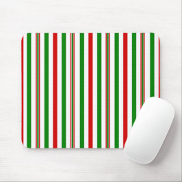Kerst decoratieve strepen muismat