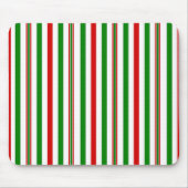 Kerst decoratieve strepen muismat (Voorkant)