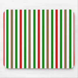 Kerst decoratieve strepen muismat