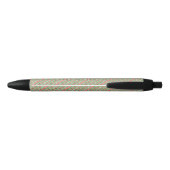 Kerst decoratieve strepen zwarte inkt pen (Achterkant)