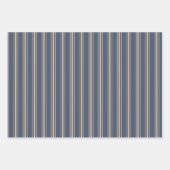 Kerst Decoratieve Stripes Wrapping Papieren Set Inpakpapier Vel (Voorkant 3)