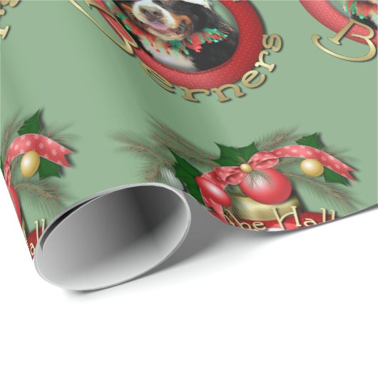 Kerst - Dek de Halls - Berners Cadeaupapier (Rol Hoek)