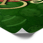 Kerst - Dek de zalen - Beagles Poster (Hoek)