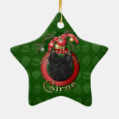 Kerst - Dek de zalen - Caïro - Rosco Keramisch Ornament (Achterkant)