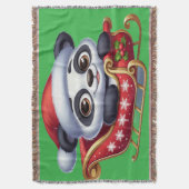 Kerst Dekendeken Deken (Voorkant Verticaal)