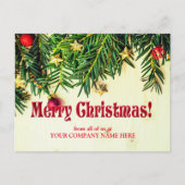 Kerst dennen kegels | Groet Schattige Briefkaart (Voorkant)