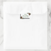 Kerst dennenappels met label (Tas)