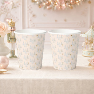 Kerst Dennenboom Winter Wonderland Papieren Bekers