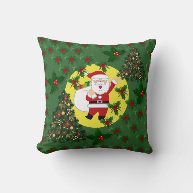 Kerst Design Kussen voor Feestelijke Home Decor (Voorkant)