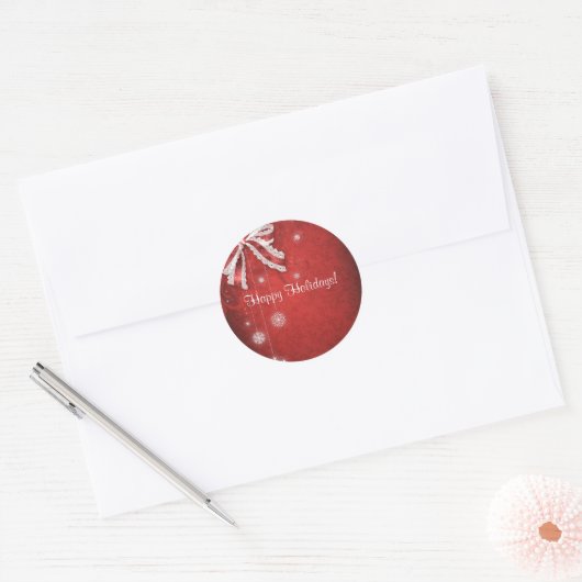 Kerst Design Sticker (Envelop)
