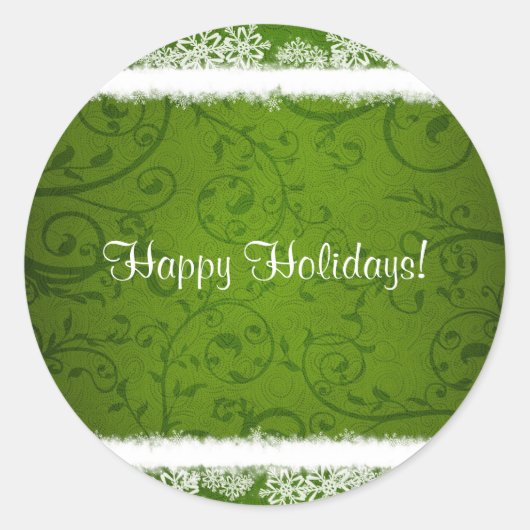 Kerst Design Sticker (Voorkant)