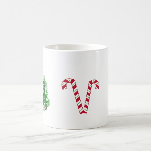 Kerst Design Vakantie Koffiemok (Center)