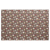 Kerst Dessert Patroon Stof (Fat Quarter)