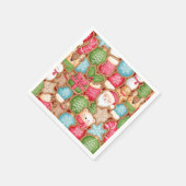 Kerst Dessert Servet (Hoek)