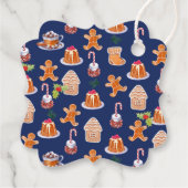 Kerst desserts bedankjes labels (Achterkant)