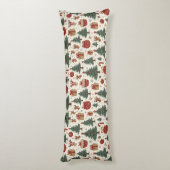 Kerst die liefdevol Body Pillow aanvoelt Lichaamskussen (Achterkant (Verticaal))