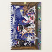 Kerst Dier Feest Grappige Planner (Voorkant)