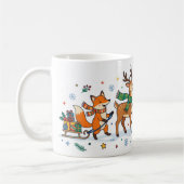 Kerst dieren optocht Kinderen Mok (Links)