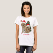 Kerst dieren t-shirt (Voorkant volledig)