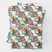Kerst Dieren Wrapping Paper Set (In situ)