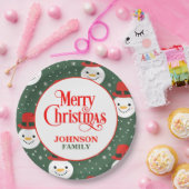 Kerst Diner Party Papieren Borden Bordje (Feest)