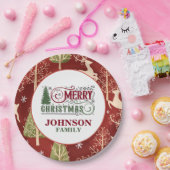 Kerst Diner Party Papieren Borden Bordje (Feest)