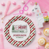 Kerst Diner Party Papieren Borden Bordje (Feest)