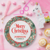 Kerst Diner Party Papieren Borden Bordje (Feest)