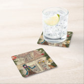 Kerst Diner Tafel decor Kartonnen Onderzetters (Insitu)