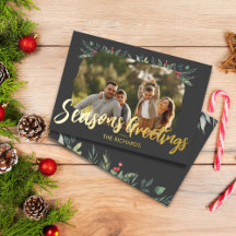 Kerst dinerfeest met botanisch bladthema