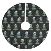 Kerst Disc Golf thema Kerstboom Rok (Voorkant)