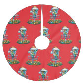 Kerst Disc Golf thema Kerstboom Rok (Voorkant)