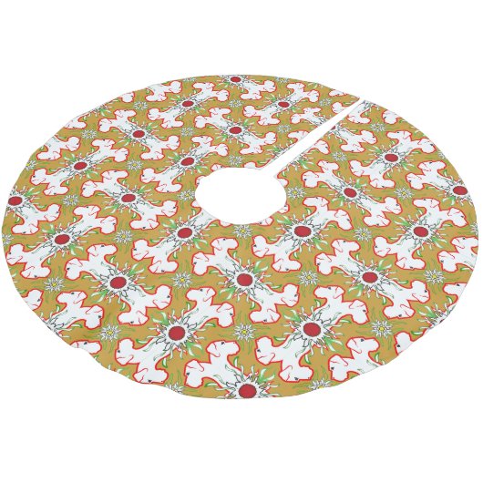 kerst Dog Argenta Kerstboom Rok (Gekanteld)