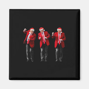 Kerst Donald Trump President 2024 Dancing Funn Magneet