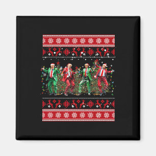 Kerst Donald Trump President 2024 Dancing Funn Magneet