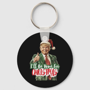Kerst Donald Trump President 2024 Dancing Funn Sleutelhanger