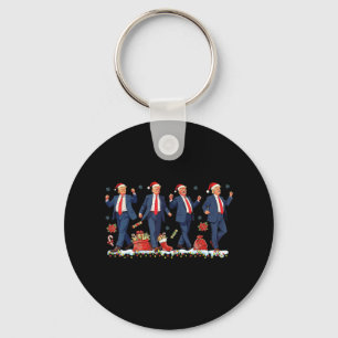 Kerst Donald Trump President 2024 Dancing Funn Sleutelhanger