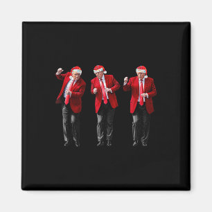 Kerst Donald Trump President 2024 Dansen Magneet