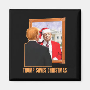 Kerst Donald Trump President 2024 Trump redt Magneet