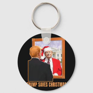 Kerst Donald Trump President 2024 Trump redt Sleutelhanger