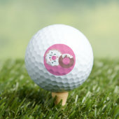 Kerst Donuts Strooibakkerij Prettig Kerstfeest Golfballen (Insitu Shirt)