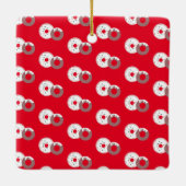 Kerst Donuts Strooigoed Bakkerij Keramisch Ornament (Achterkant)