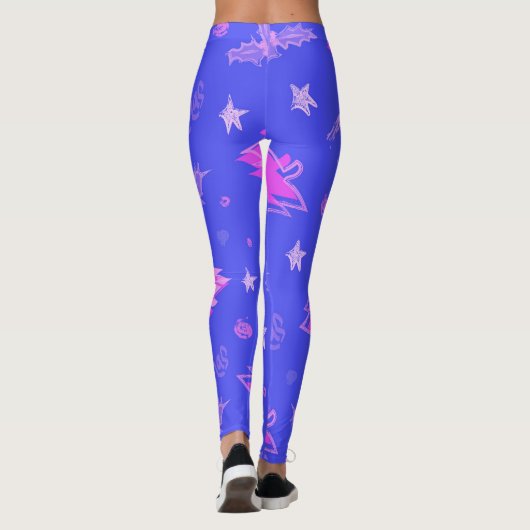 Kerst Dopamine Leggings (Achterkant)