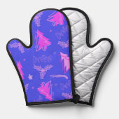 Kerst Dopamine Mittens Ovenwant (Voorkant / Achterkant)