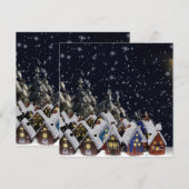 Kerst dorpshuizen (Voorkant / Achterkant)