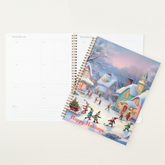 Kerst Dorpskalender Planner (Display)