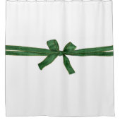 Kerst douche gordijn, groene boog douchegordijn (Voorkant)