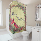  kerst douchegordijn (In situ)