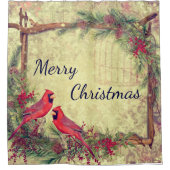  kerst douchegordijn (Voorkant)